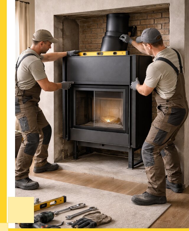 Установка каминных топок в Новом Уренгое под ключ от 18716 р. | ЭриданНвг