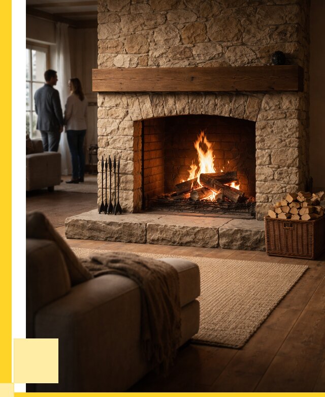 Открытые камины под ключ в Новом Уренгое от 155970 р. ЭриданНвг