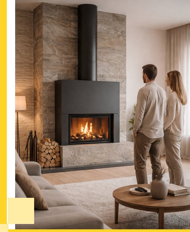 Закрытые камины под ключ в Новом Уренгое от 124776 р., ЭриданНвг