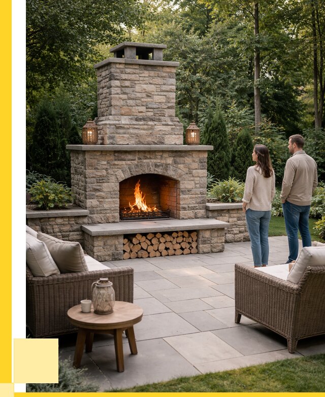 Уличные камины из кирпича в Новом Уренгое от 155970 р. | ЭриданНвг