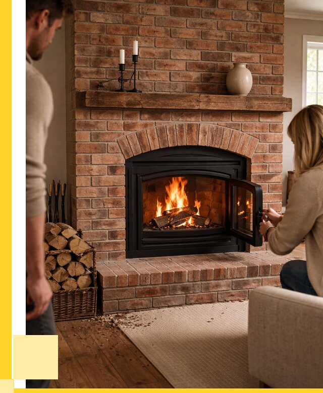 Кирпичные камины под ключ в Новом Уренгое от 155970 р. | ЭриданНвг