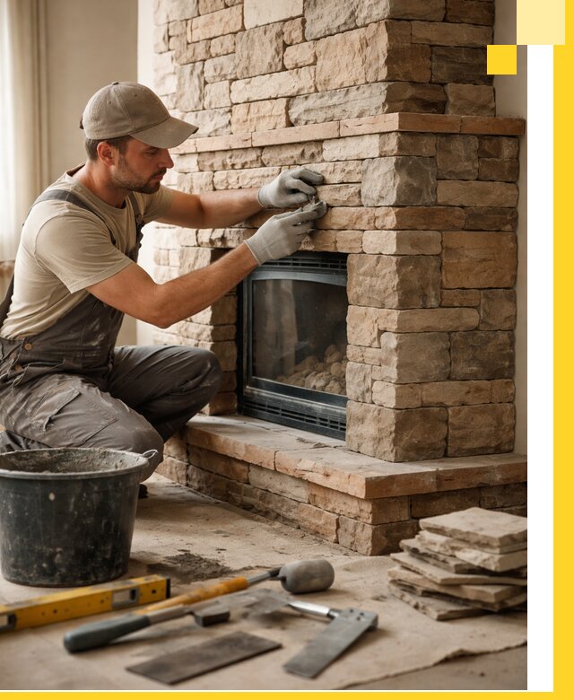 Проектирование и установка печей-каминов под ключ в Новом Уренгое