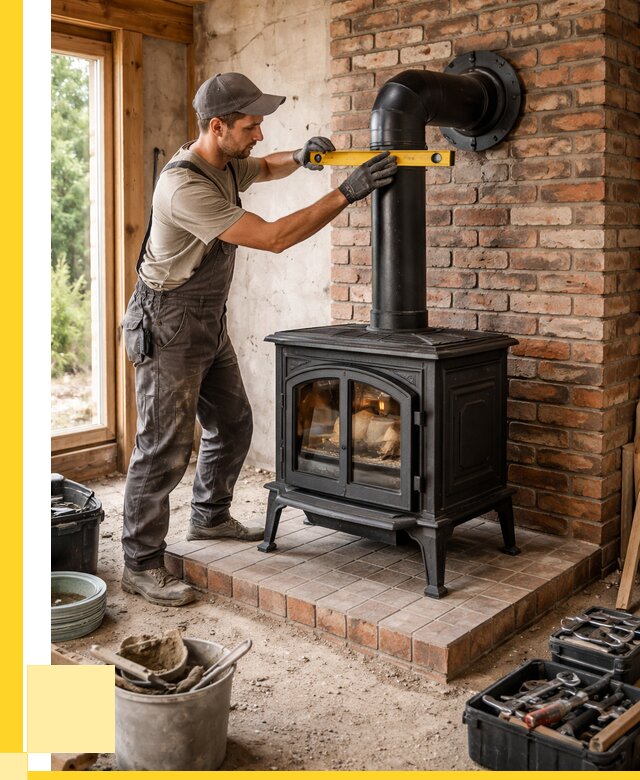 Монтаж печей установка банной печи в Новом Уренгое от 15597 р. | ЭриданНвг