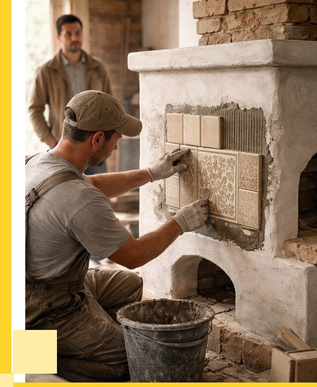 Отделка печей и банных печей в Новом Уренгое от 36393 р. | ЭриданНвг