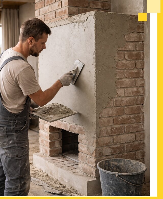 Отделка печей и облицовка каминов в Новом Уренгое под ключ