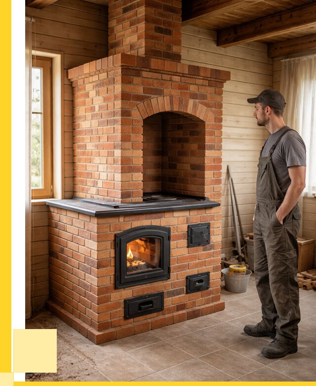 Кирпичные печи в Новом Уренгое: купить от 155970 р. | ЭриданНвг