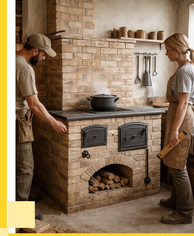 Варочно отопительные печи в Новом Уренгое от 93582 р. | ЭриданНвг