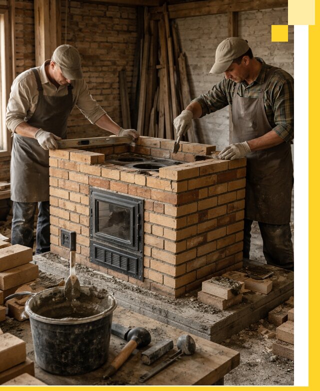 Изготовление и установка варочных печей под ключ в Новом Уренгое