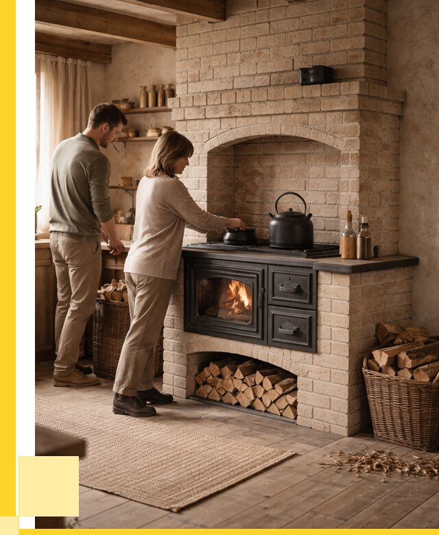 Печи с плитой в Новом Уренгое от 46791 р. | ЭриданНвг — кирпичная печь