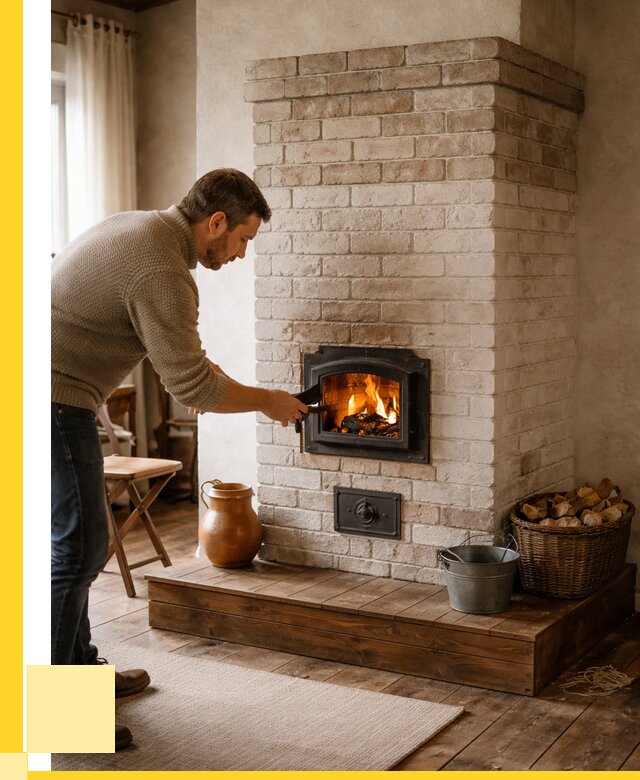 Печь голландка из кирпича в Новом Уренгое от 88383 р. | ЭриданНвг