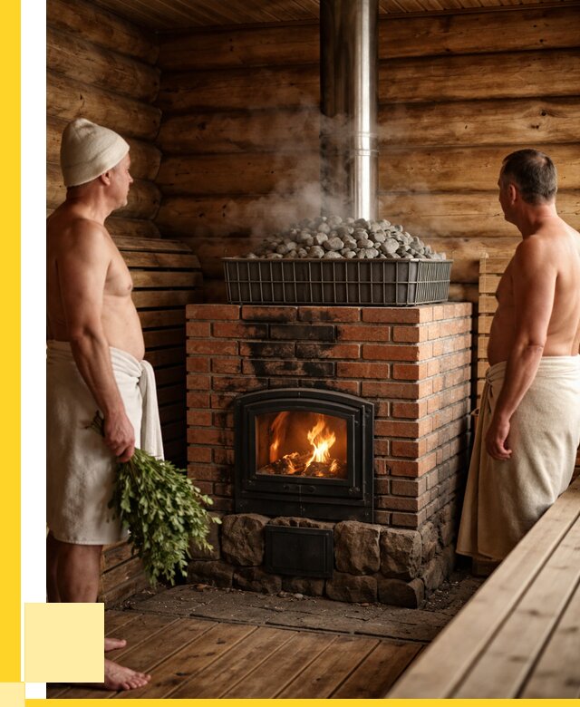 Печи для парной в Новом Уренгое под ключ от 67587 р. - ЭриданНвг