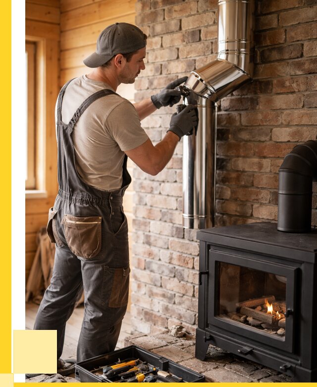 Монтаж дымоходов для печей в Новом Уренгое от 7799 р. | ЭриданНвг