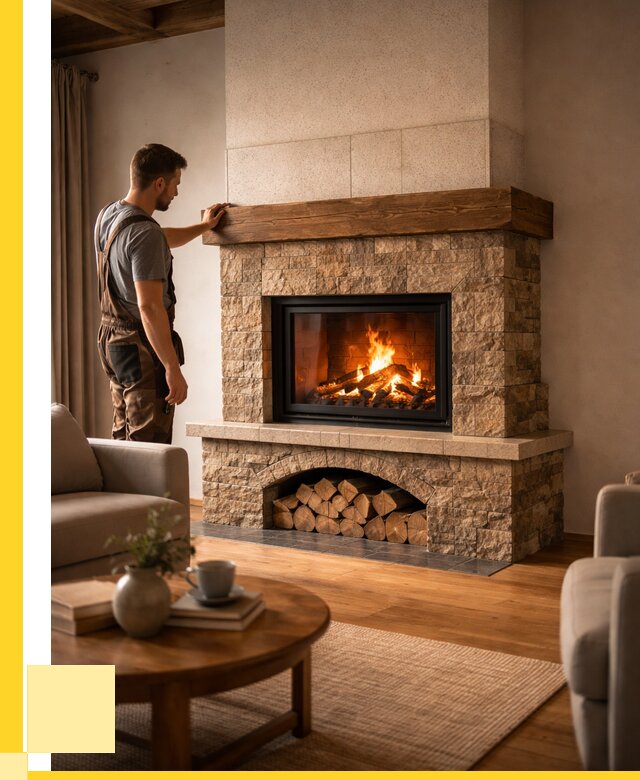 Печи камины для дома под ключ в Новом Уренгое от 57189 р. | ЭриданНвг