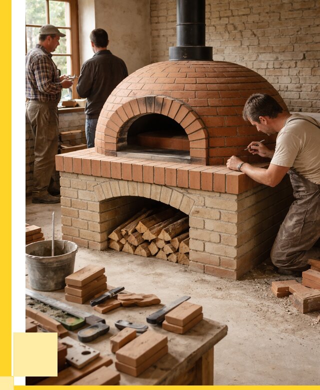 Помпейская печь дровяная для пиццы в Новом Уренгое | ЭриданНвг от 207960 р.