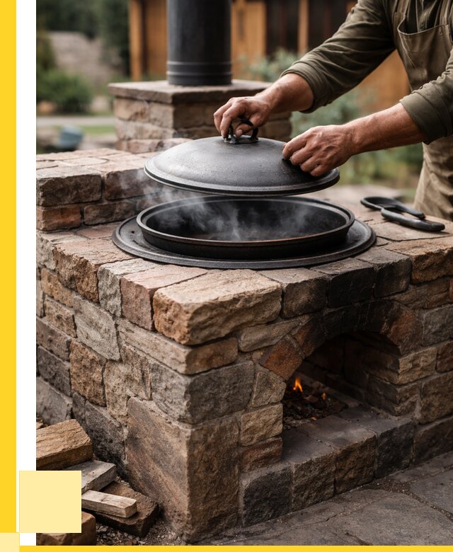 Печи для казана в Новом Уренгое по цене от 18716 р. | ЭриданНвг