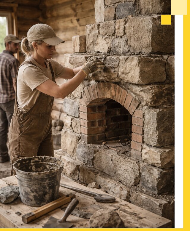 Каменные печи на заказ и монтаж в Новом Уренгое, долговечные решения