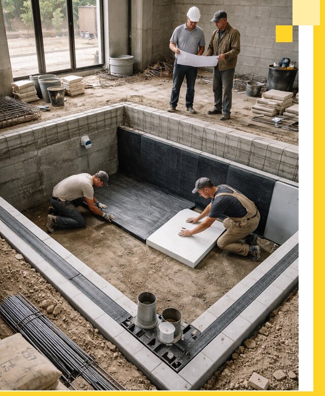 Проекты частных и общественных бассейнов под ключ в Новом Уренгое