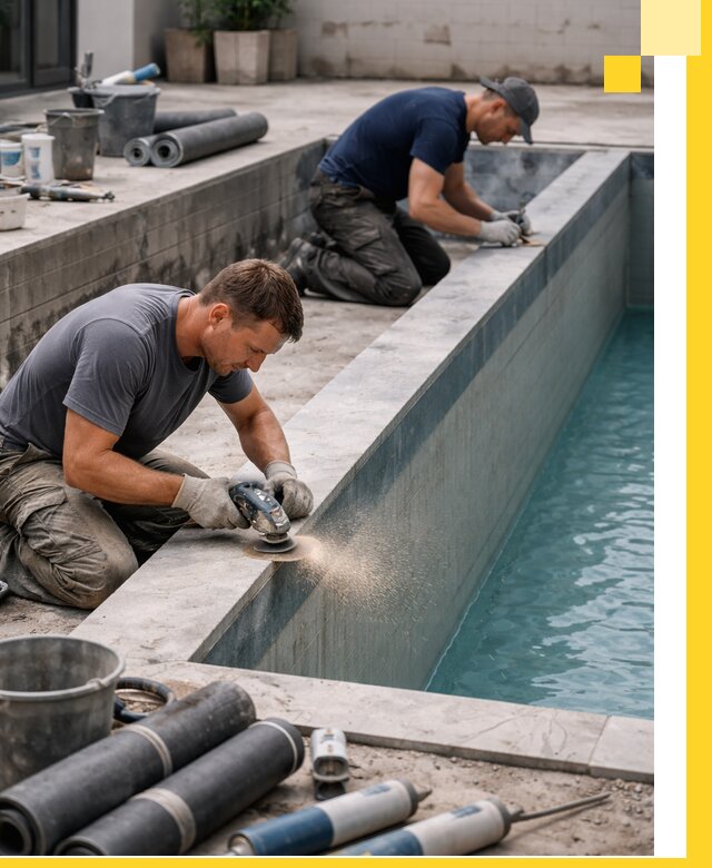 Профессиональный ремонт бассейнов под ключ в Новом Уренгое