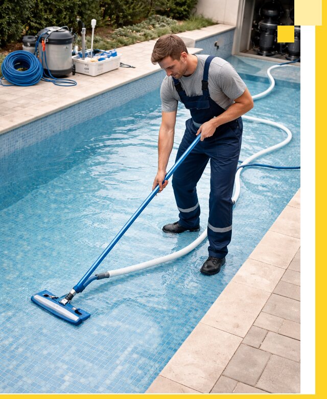 Профессиональная чистка бассейнов и фильтров в Новом Уренгое под ключ