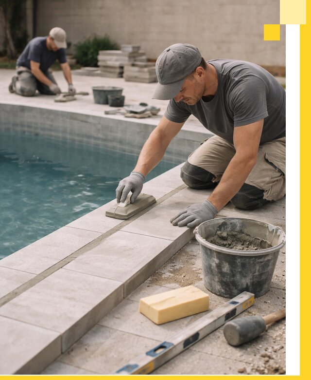 Отделка бассейнов в Новом Уренгое: декоративная отделка и гидроизоляция