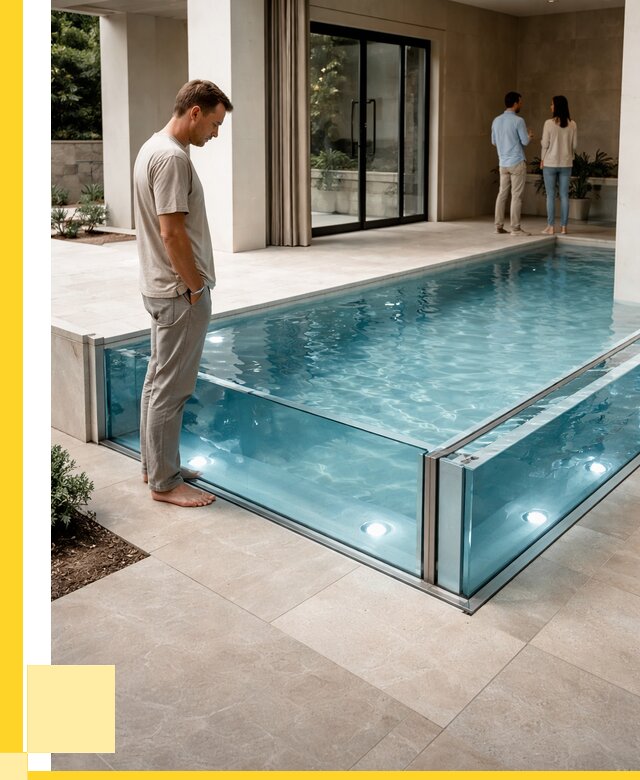 Стеклянные бассейны в Новом Уренгое от 1247760 р. | ЭриданНвг — мозаика