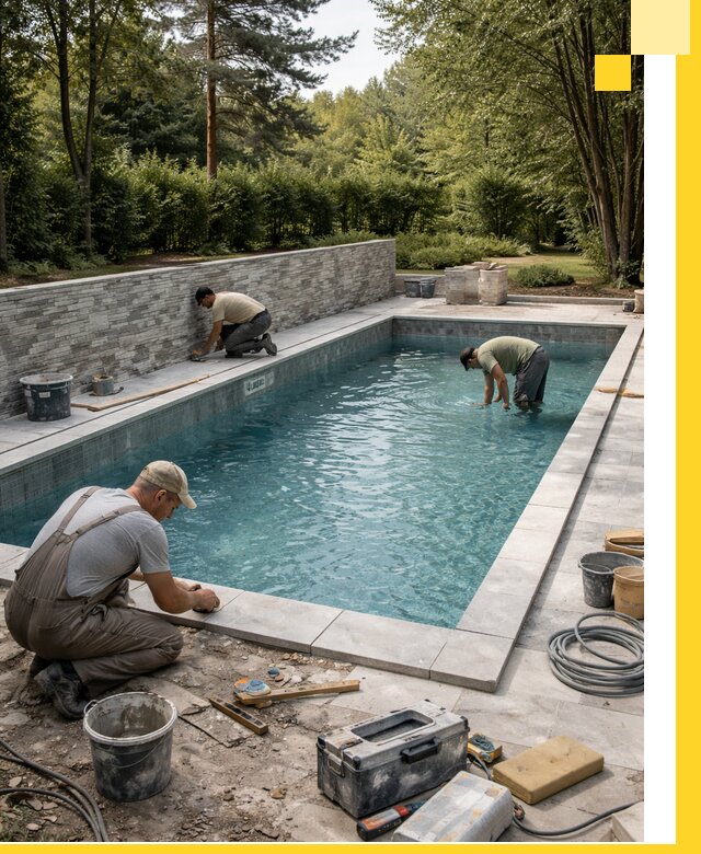 Проектирование и строительство частных бассейнов в Новом Уренгое