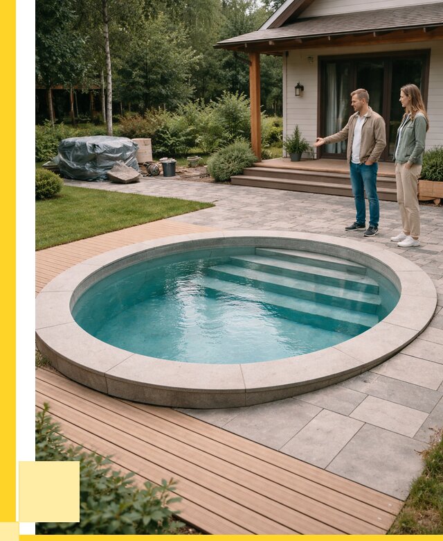 Бассейн на даче под ключ в Новом Уренгое от 207960 р., ЭриданНвг