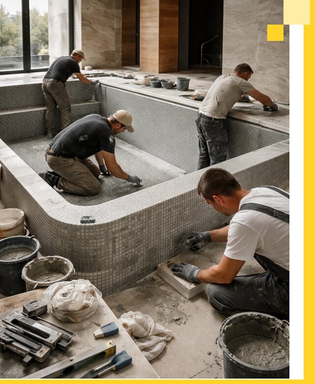 Строительство и установка СПА бассейнов под ключ в Новом Уренгое