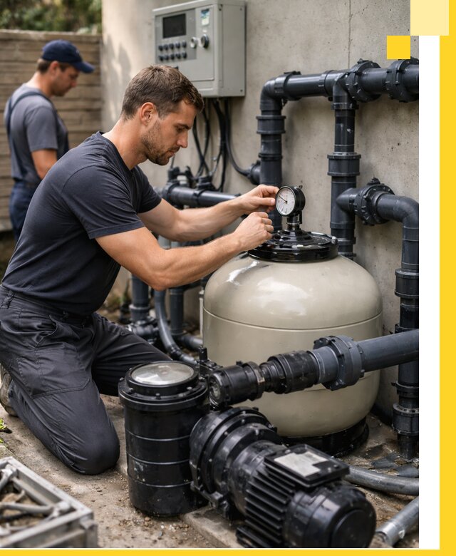 Поставка и монтаж фильтровального оборудования для бассейнов в Новом Уренгое