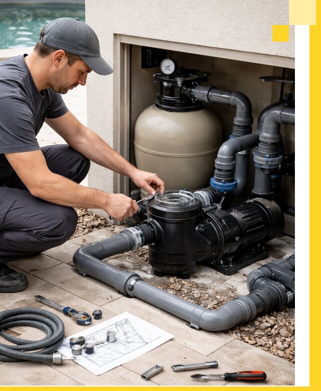 Поставка, монтаж и сервис насосов для бассейнов в Новом Уренгое