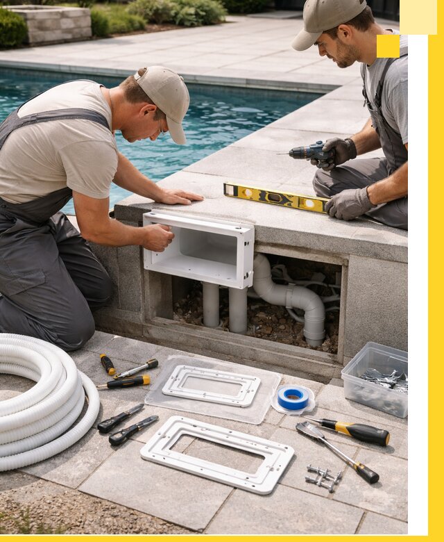 Поставка и установка скиммеров для бассейнов в Новом Уренгое