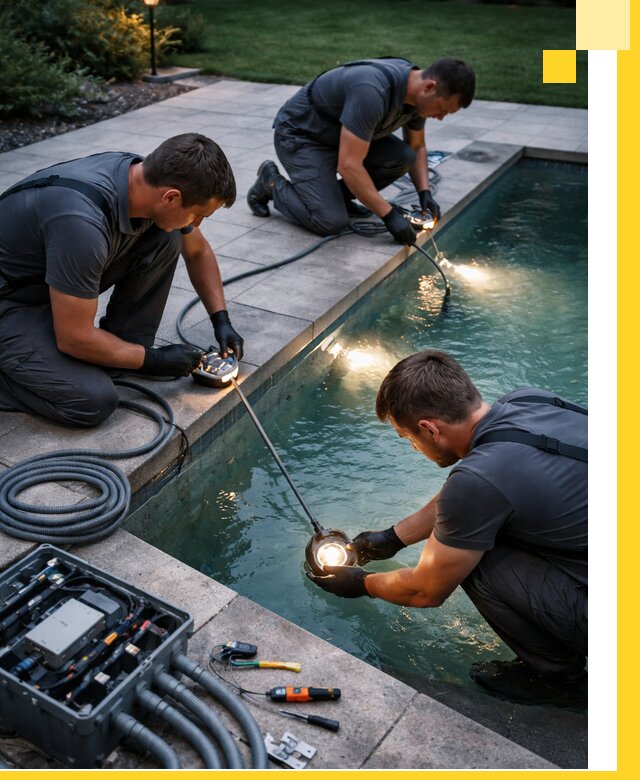 Профессиональное освещение бассейнов в Новом Уренгое: дизайн и монтаж