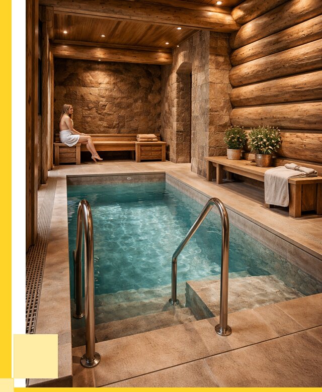 Аренда бани с бассейном в Новом Уренгое от 1559700 р. | ЭриданНвг