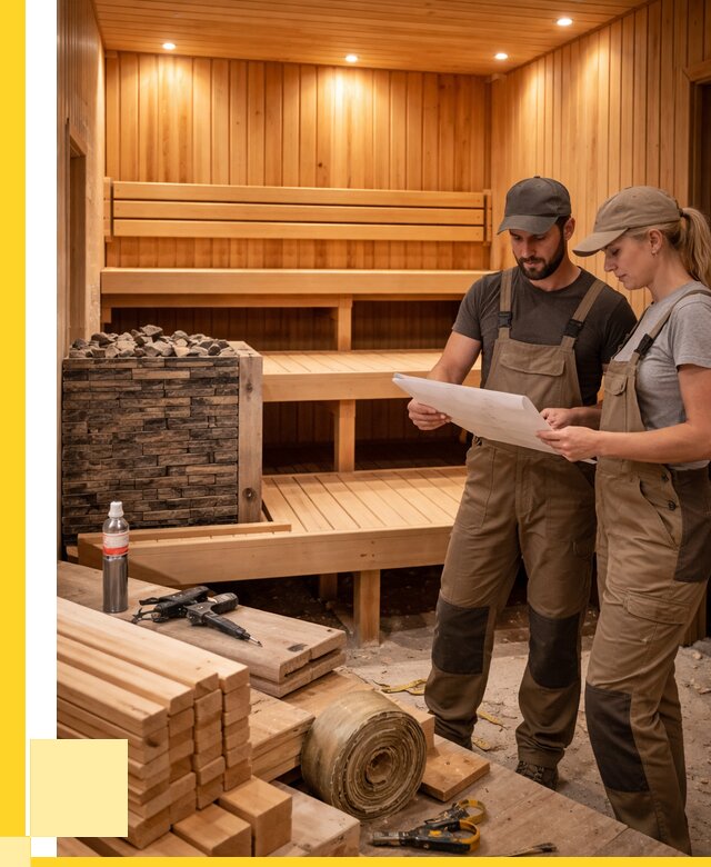 Строительство саун в Новом Уренгое под ключ от 259950 р., ЭриданНвг