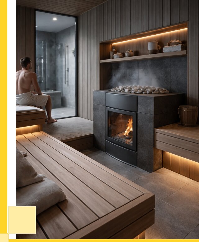 Проект сауны в частном доме в Новом Уренгое от 36393 р. | ЭриданНвг