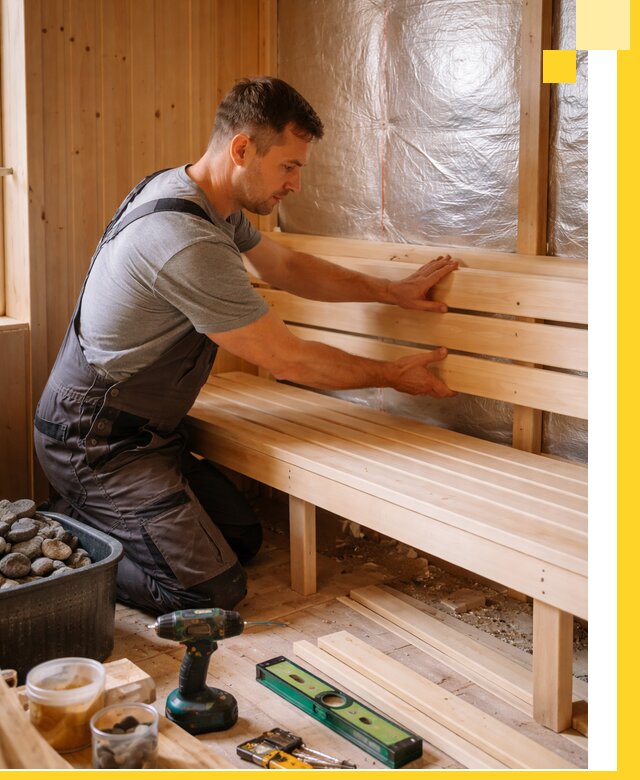 Проектирование, изготовление и монтаж финских саун в Новом Уренгое