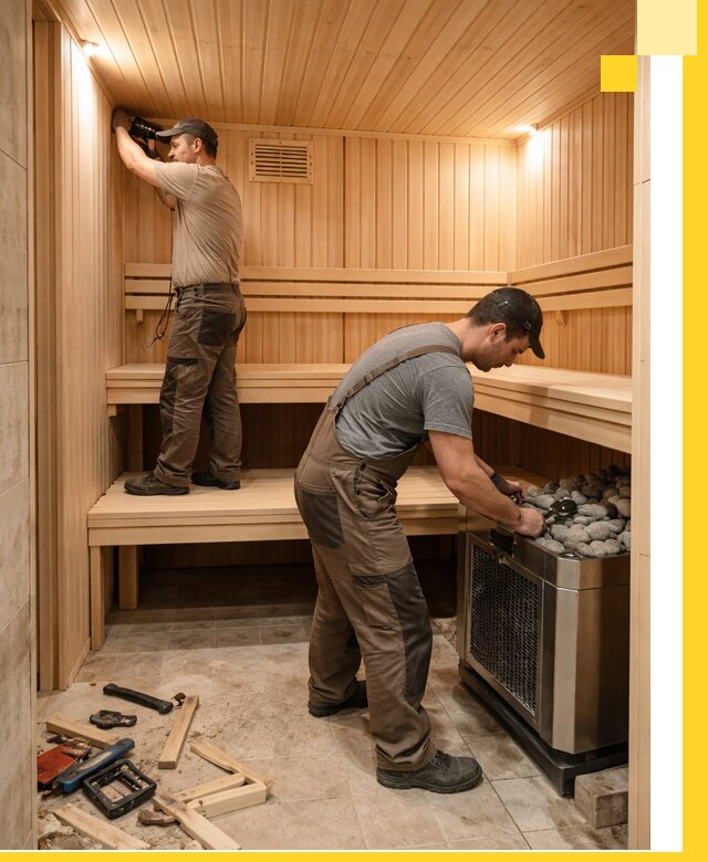 Купить сауну под ключ в Новом Уренгое с монтажом и гарантией