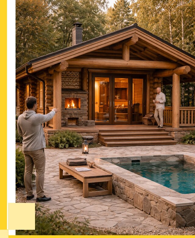 Проекты бань и хамам в Новом Уренгое от 25995 р. | ЭриданНвг