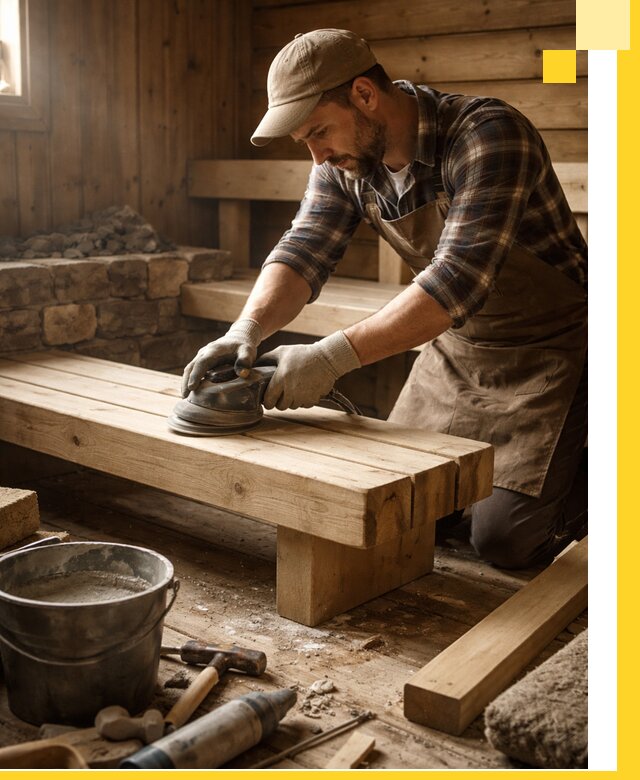 Ремонт бань под ключ в Новом Уренгое с гарантией качества и сроков