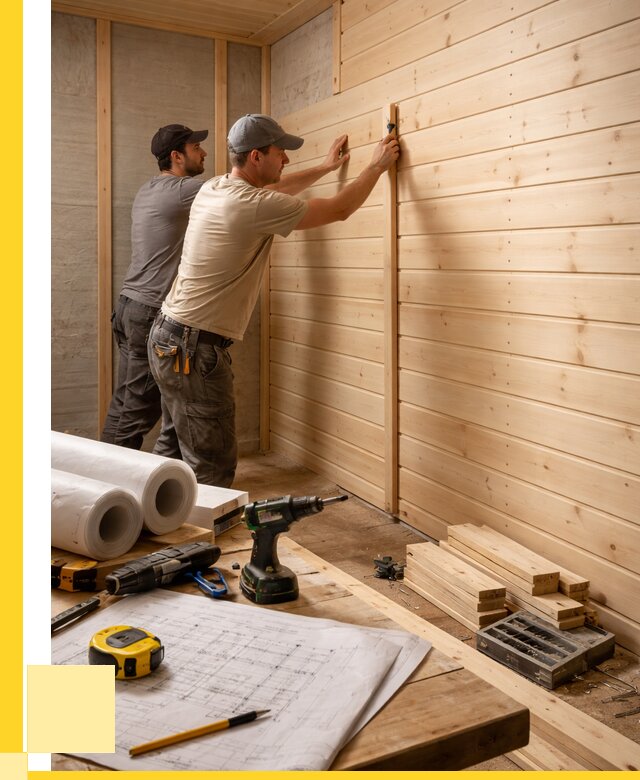 Обшивка бани вагонкой в Новом Уренгое от 1248 р., ЭриданНвг