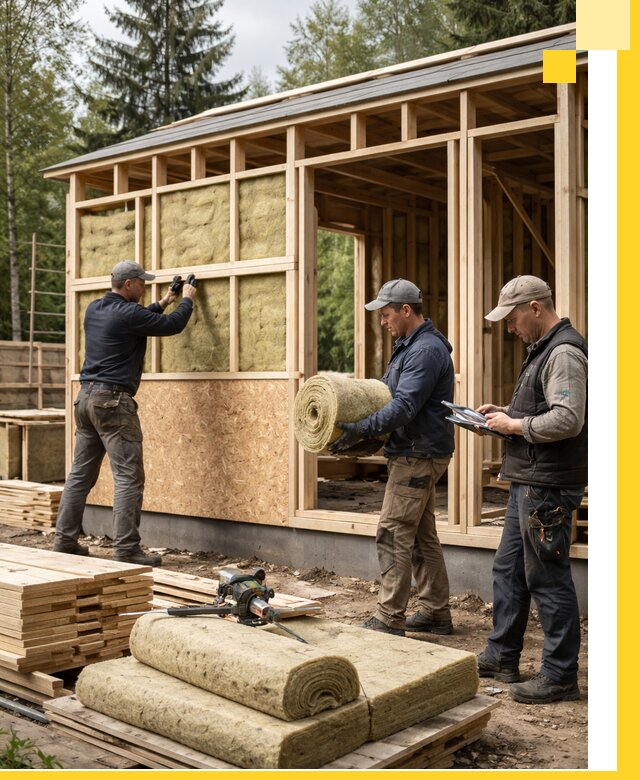 Проектирование и строительство каркасных бань в Новом Уренгое под ключ