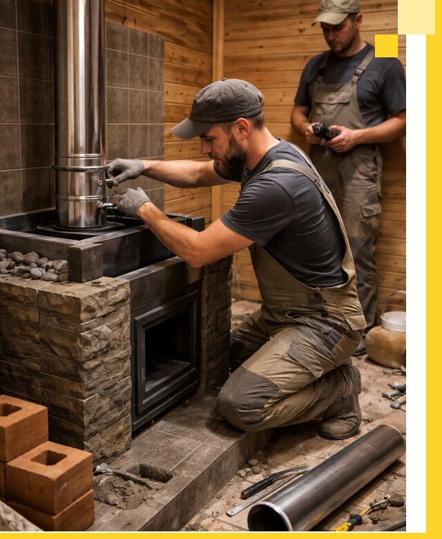 Изготовление и установка банных печей под ключ в Новом Уренгое