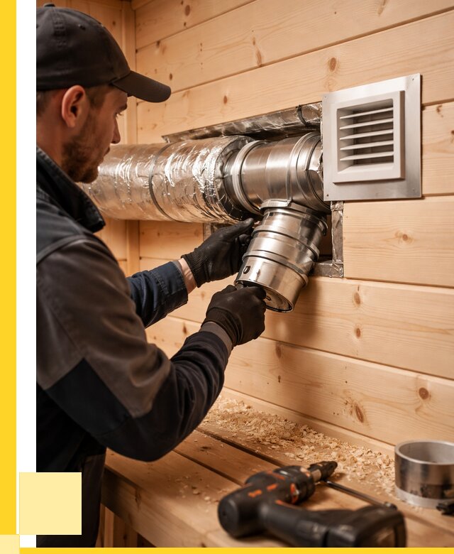 Монтаж вентиляции бани в Новом Уренгое от 12478 р. | ЭриданНвг