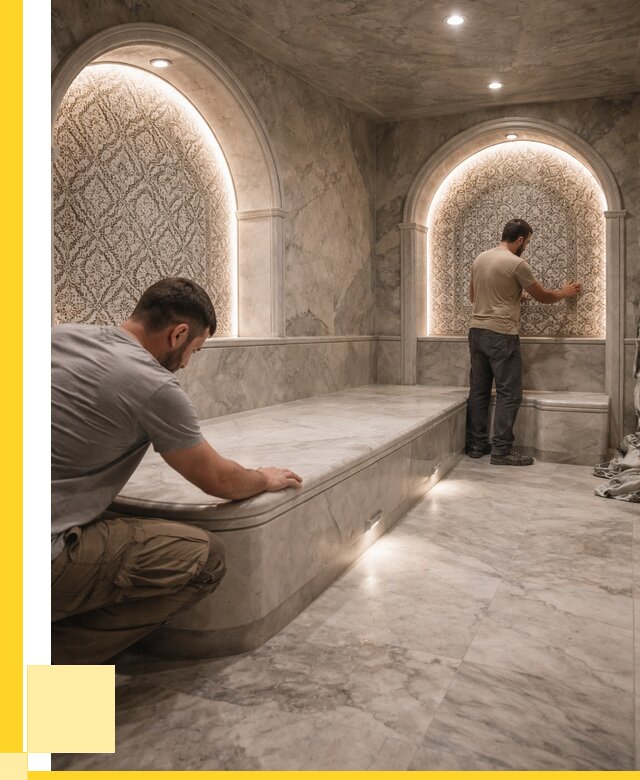 Турецкие бани под ключ в Новом Уренгое от 259950 р. | ЭриданНвг