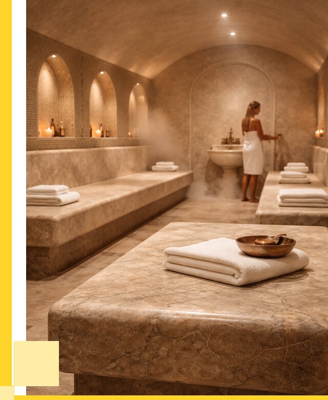 Лежаки для хамама в Новом Уренгое под ключ от 36393 р. | ЭриданНвг