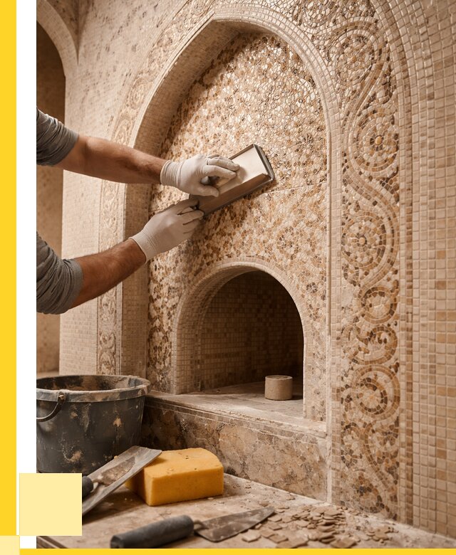 Мозаика для хамама в Новом Уренгое под ключ от 5199 р. | ЭриданНвг