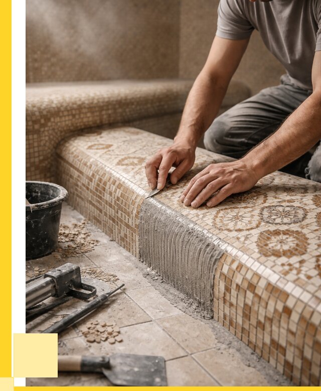 Плитка для хамама под ключ в Новом Уренгое от 3639 р. | ЭриданНвг