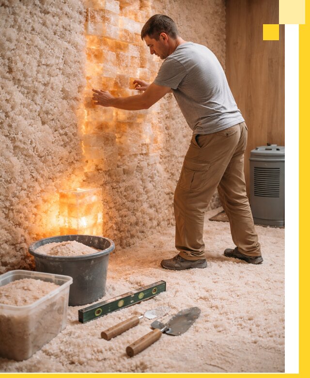 Проектирование и монтаж соляных комнат в Новом Уренгое под ключ